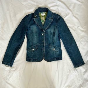 Loft denim blazer